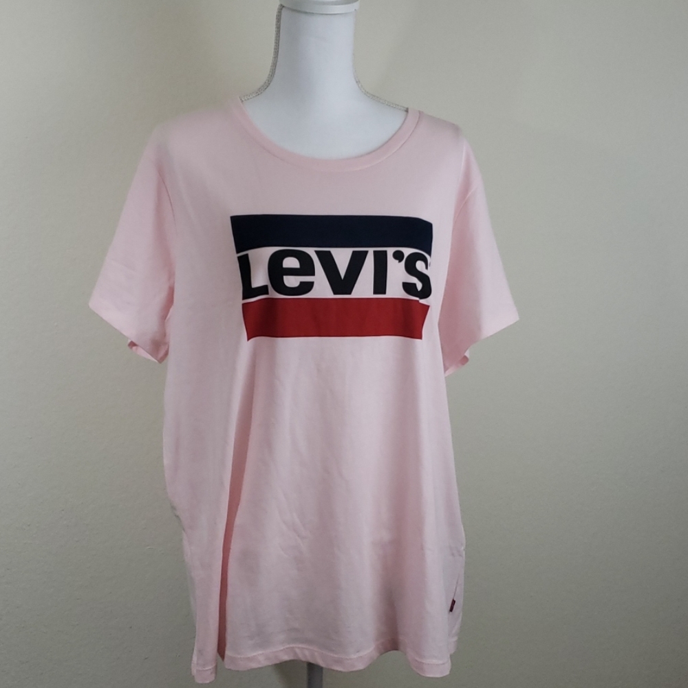 LEVI'S 2X SHORT SLEEVE TOP